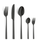 VIVENDI Cutlery Set 30-pieces PVD black