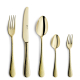 MONDO Cutlery Set 30-pieces PVD champagne