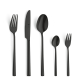 VIVENDI Cutlery Set 30-pieces PVD black