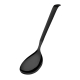 BUFFET Solid Serving Spoon 1-pieces PVD black