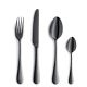 SIERRA Cutlery Set 24-pieces PVD black