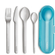 2GO Cutlery Set 4-pieces mint