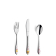 Stainless [product_cutlery_type] [product_knife_type] 13/0-18/0 PRINCESS Kinderbesteck Set 3-teilig 