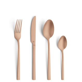 PANO Cutlery Set 16-pieces PVD copper