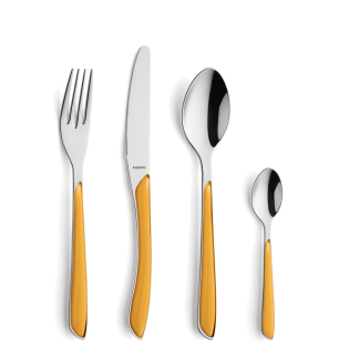 PRISMA Cutlery Set 24-pieces mustard