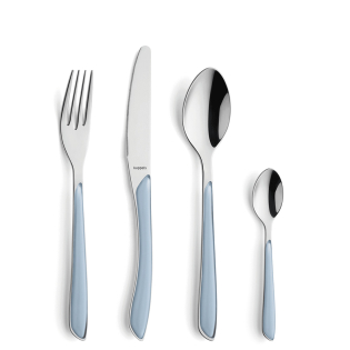 PRISMA Cutlery Set 24-pieces sky blue