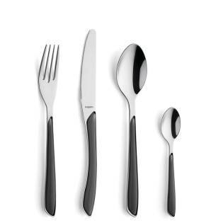 PRISMA Cutlery Set 24-pieces slate grey