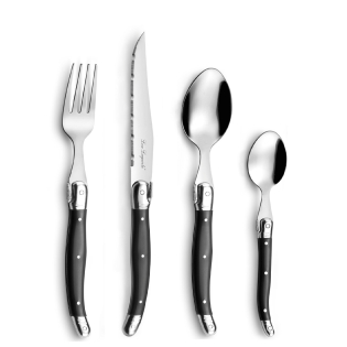 TRADITION Cutlery Set 24-pieces anthracite