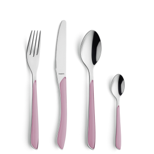 PRISMA Cutlery Set 24-pieces dusty pink