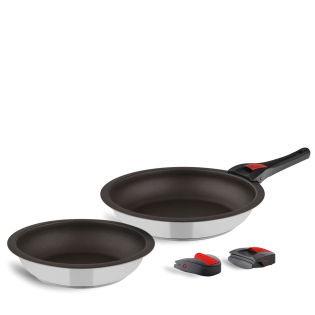 QUICK CLACK PRO Pan Set 5-pieces black