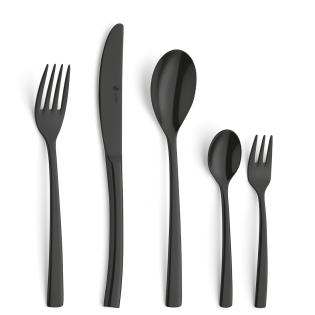 SWING Cutlery Set 30-pieces PVD black