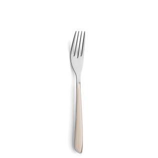 PRISMA Table Fork 1-pieces off white