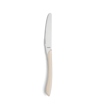 PRISMA Table Knife Full Handle 1-pieces off white