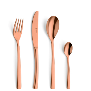 SWING Cutlery Set 24-pieces PVD copper