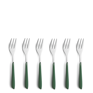 PRISMA Cake Fork Set 6-pieces fir