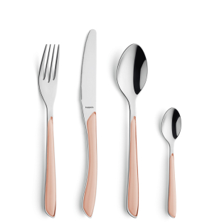 PRISMA Cutlery Set 24-pieces apricot