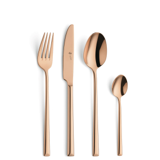 VIVENDI Cutlery Set 24-pieces PVD copper