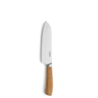 WOOD Santoku Knife 7