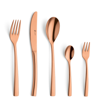 SWING Cutlery Set 30-pieces PVD copper