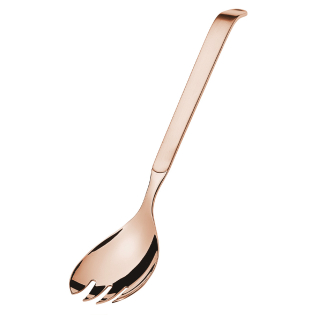 BUFFET Salad Fork large long 1-pieces PVD copper