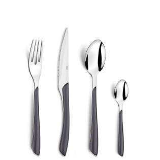 ECLAT Cutlery Set 24-pieces grey