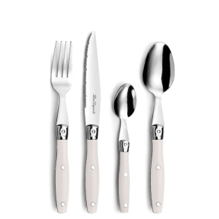 COMPTOIR Cutlery Set 24-pieces cream