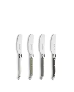 pearl [product_cutlery_type] [product_knife_type]  TRADITION Butterstreicher Set 4-teilig perle, pfeffer, taupe 
